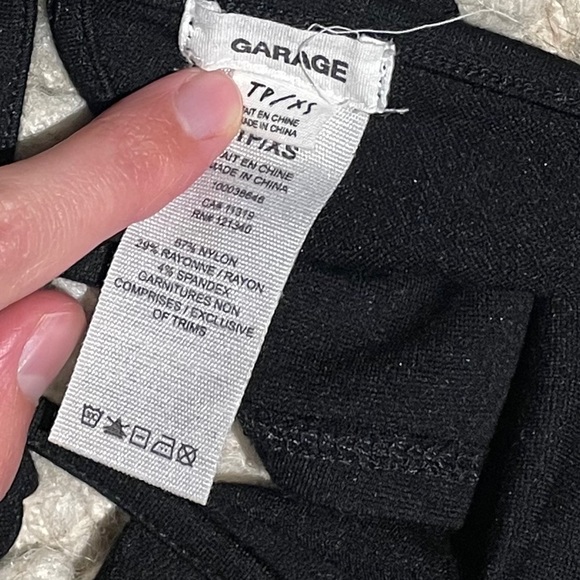 Garage | Tie Back Crop Top - Picture 4 of 4